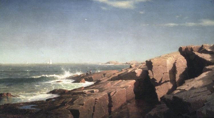 William Stanley Haseltine Rocks at Nahant China oil painting art
